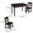 Kids 3 Piece Play Or Activity Table and Chair Set-9713028
