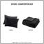 Ensemble d'édredon en duvet synthétique très grand King / Cal-121790467-121790470