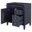 Meuble-lavabo de salle de bain de 30 po sans lavabo supérieur, armoire de rangement moderne avec 2 tiroirs et un tiroir rabattable (BASSIN INCLUS)-2079981484