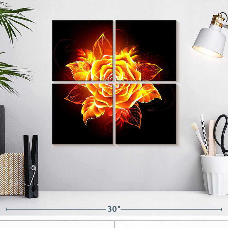Harnek Flaming Rose