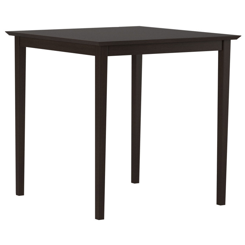 Skiatook Solid Wood Base Dining Table, Expresso