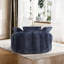 Chaise de canapé ronde surdimensionnée de 55 pouces sans os, fauteuil d'appoint simple rembourré doux pour le salon chambre à coucher-509433574