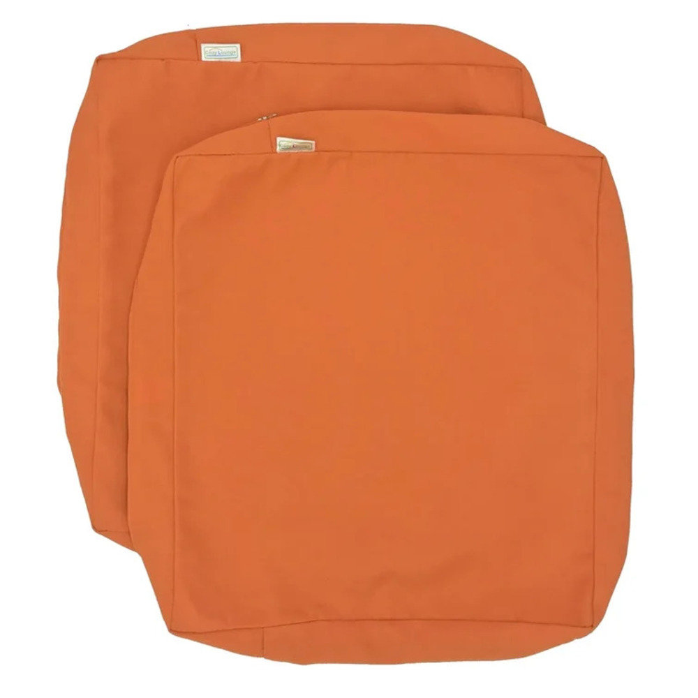 Outdoor 4'' Cushion Cover (Set of 2) CozyLounge 