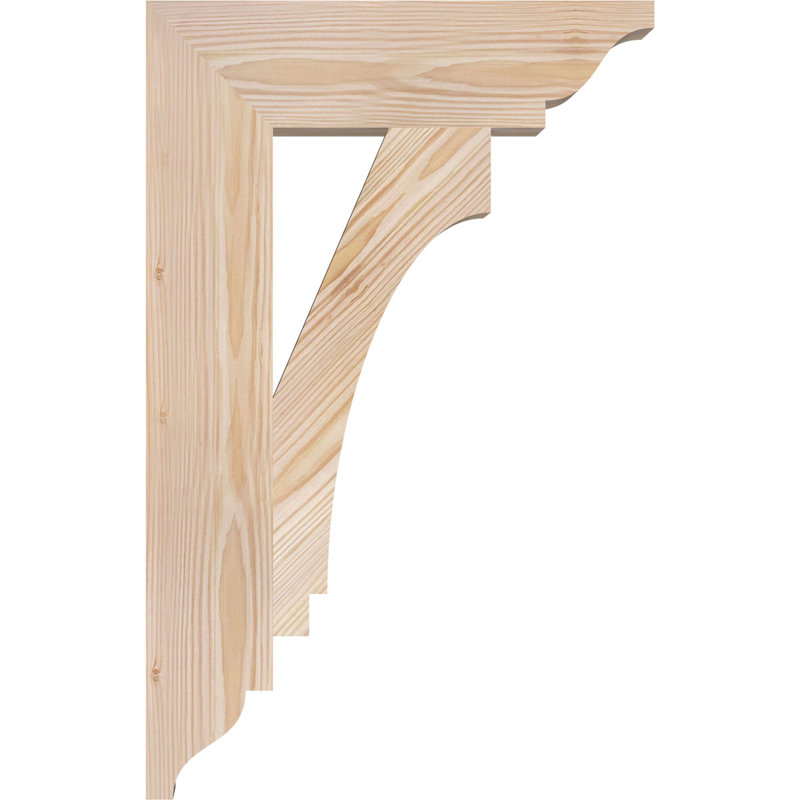 Support impérial traditionnel, H 22 po x l 3,5 po x P 14 po, Douglas (lisse)