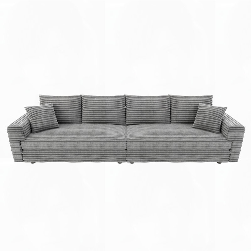 Canapé rembourré Modern, Gris