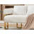 51" Wide Teddy Fleece Loveseat For Small Apartment-1572674923