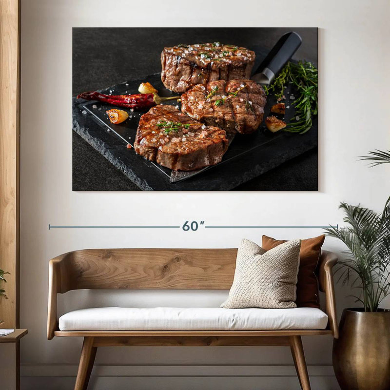 Filet de bœuf grillé Yarlin, H 34 po x l 51 po