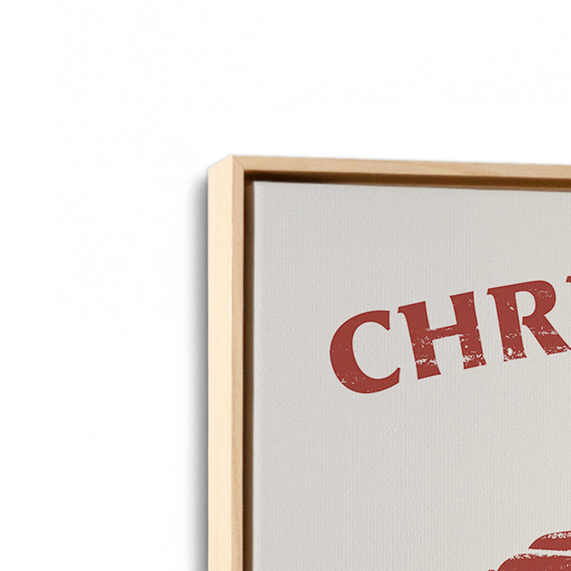 «Farm Fresh Christmas Trees», impression de signe, Encadrement brun, H 32,75 po x l 48,75 po x P 1,75 po
