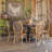 Cane Back Dining Chair