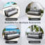MIMO Modular Aluminium Sofa with Teak Armrests & Cushions-1374940235