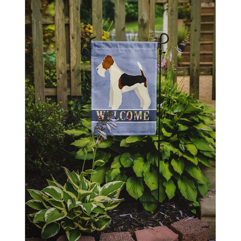 Drapeau impérial Shih Tzu Welcome Garden taille 9EC59815D20042D399EE9FCE8498D299, Fox-terrier