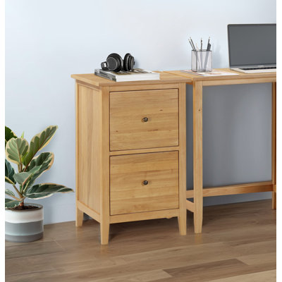 Stockholm 48cm Wide 2 -Drawer File Cabinet