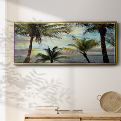 «Honduras Sunset», toile encadrée