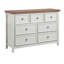 Commode moderne à 7 tiroirs, commode à tiroirs et rangement pour vêtements, armoire de rangement pour le salon