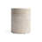 Ivy Bronx Svante Travertine Effect Stool Side Table Durable Weatherproof Indoor and Outdoor End Table