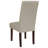 Arruda Tufted Parsons Chair with Side Panel Detail-29215938
