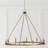 Pearson 12 - Light Dimmable Wagon Wheel Chandelier