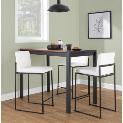 Brieon High Back Upholstered Bar & Counter Stool (Set of 2)