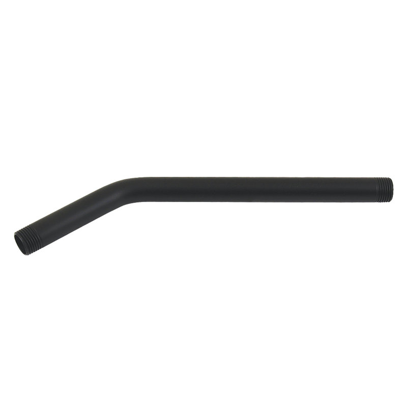 Kingston Brass Shower Scape 12-Inch Shower Arm, Matte Black