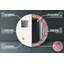 Huldar Glass Flat Wall Mirror