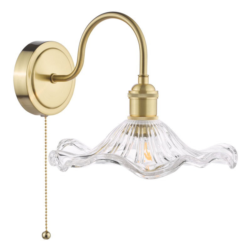 Wall Light, Natural Brass