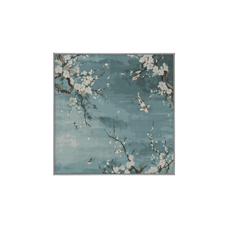 Tapis gris soyeux et moelleux, Rectangle 7 pi x 9 pi