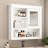 32'' Bathroom Wall Cabinet with Mirror, Wall Mounted Medicine Cabinet with 4 Shelves, Mirrored Door Over Toilet Storage Cabinet& Adjustable Shelves-101357219