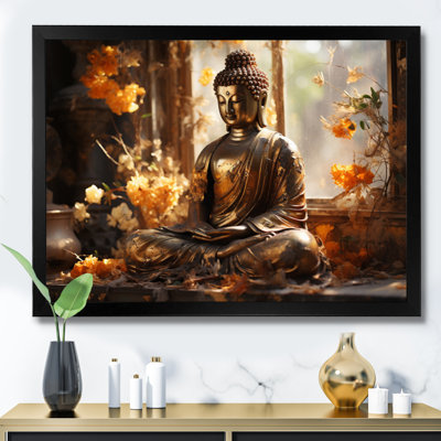 Thai Golden Buddha - Thailand Wall Art