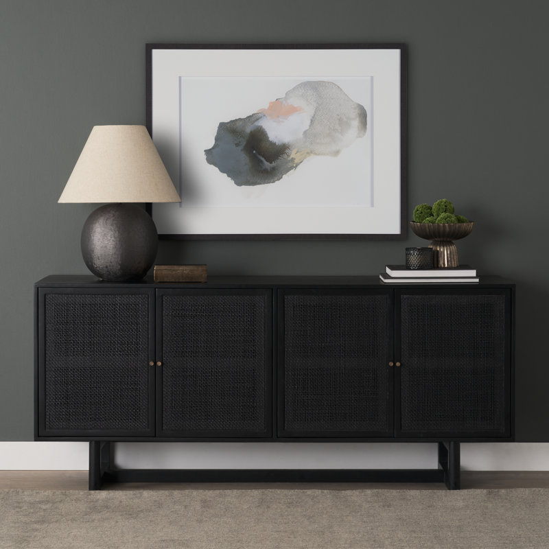 «Nunuta Présent I» par Ira Havuka, reproduction d'art encadrée sous verre, Being Present I