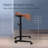Portable Laptop Desk With Adjustable Height, Foldable And Flip Design For Work, Study, And Presentations