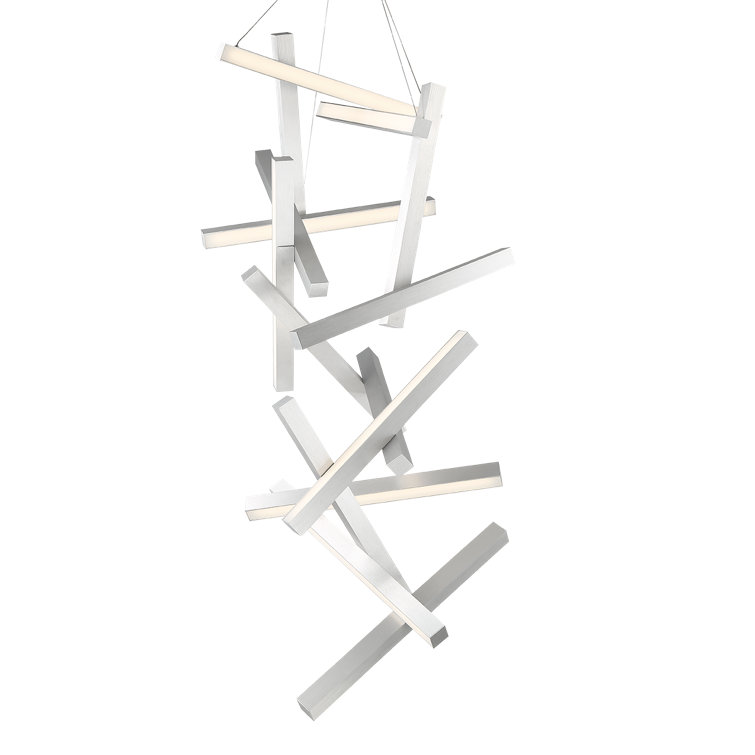 Chaos 15 - Light Dimmable Geometric Chandelier