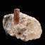Topaze impériale sur la calcite du Pakistan