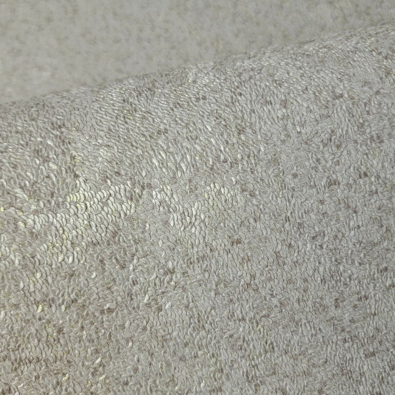 Rouleau de papier peint texturé en paillettes