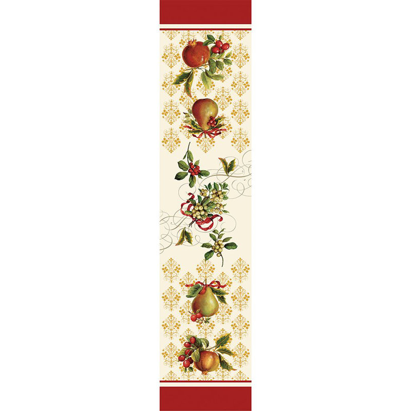 Chemin de table Festive Opulence, 72 po x 13 po