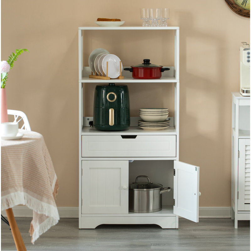 Aprilia Solid Wood Freestanding Bathroom Cabinet