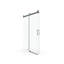 Porte de douche coulissante simple sans cadre à fermeture en douceur de 56 à 60 po x H 76 po