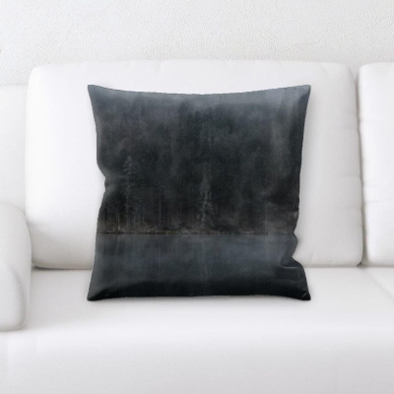 Microsuede Throw Pillow