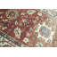 Hand-Knotted High-Quality Red and Ivory Runner