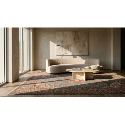 Magnifique tapis indien Amritsar