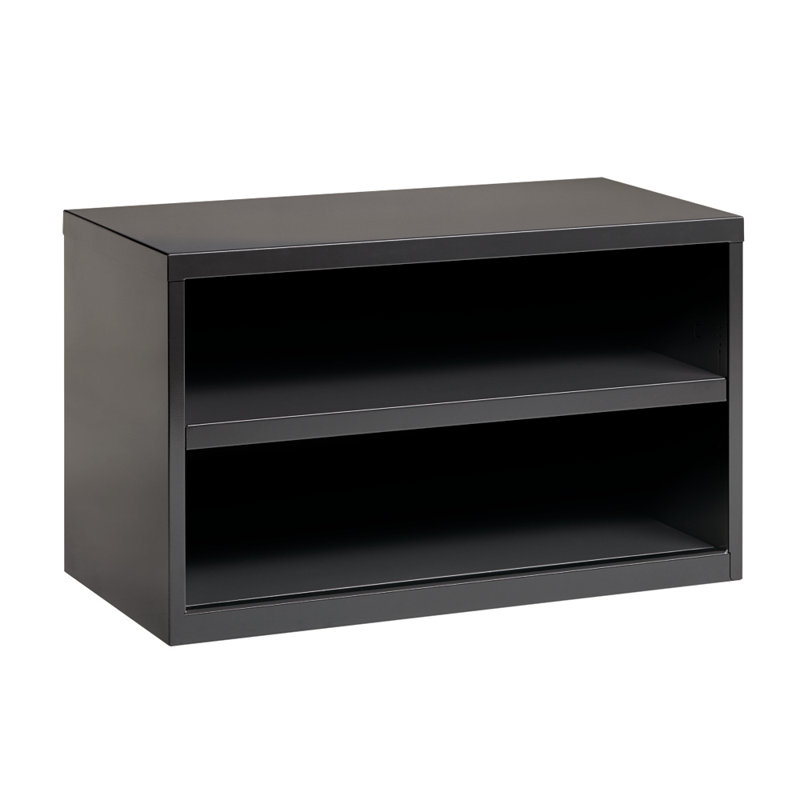 Crédence 1 tablette Barreto, Gris anthracite