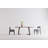Fischer Walnut Solid Wood Dining Table
