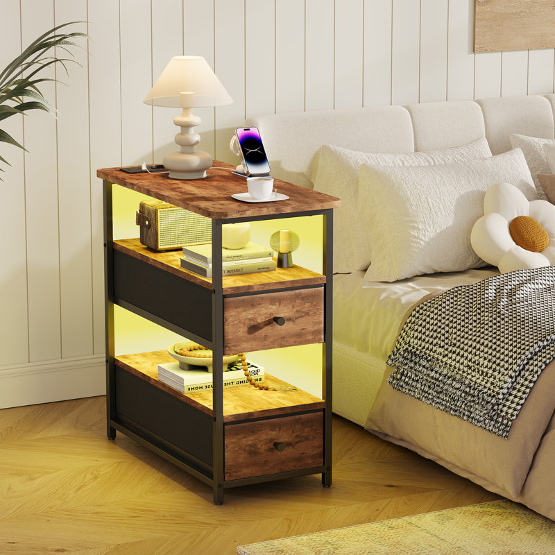 End Table, Dark Brown