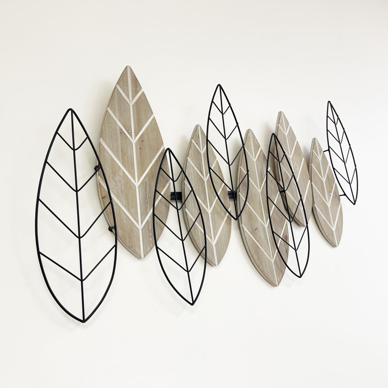 Décoration murale feuille