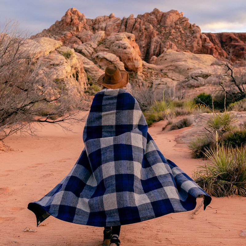 North Shore Wool Blanket, 108" x 96"