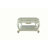 Vestavia 1-Shelf Coffee Table in Antique Pearl
