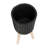 S/2 10/12" Planter W/ Wood Legs,For Outdoor Indoor