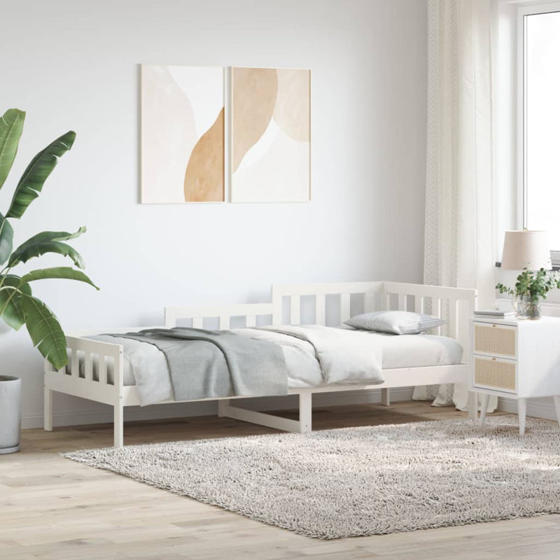 Koah Solid Wood Daybed, Small Single (80 x 200cm), Black