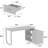 Latwon L-Shaped Writing Desk-1431048900