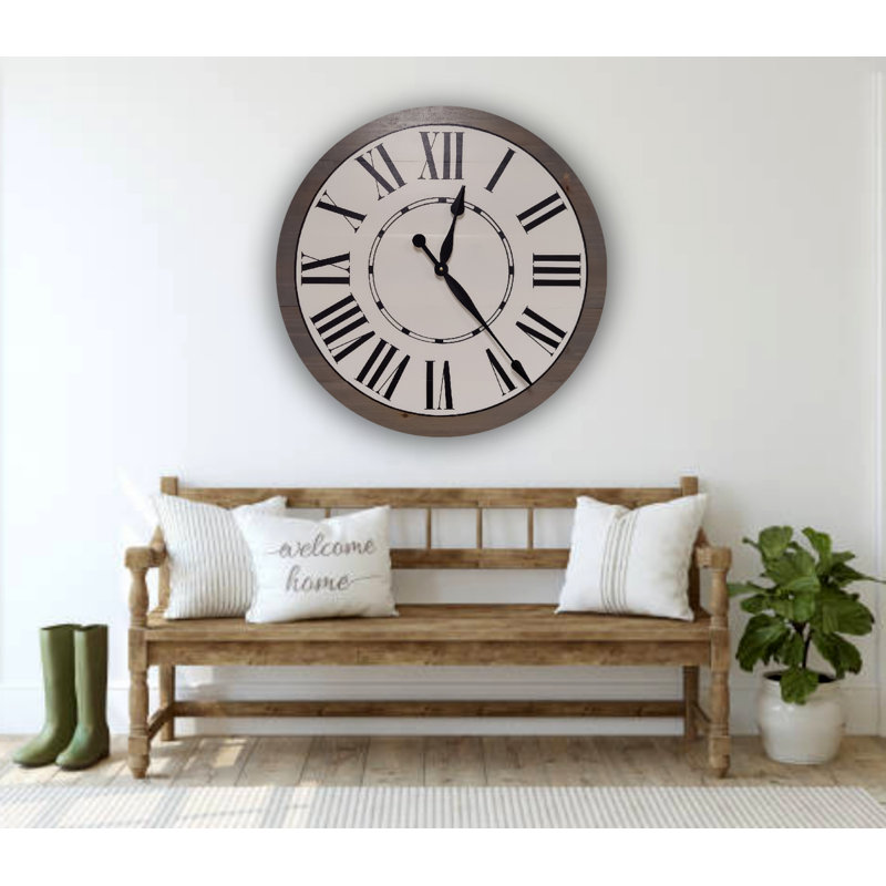 Horloge murale West Oak Lane Farmhouse, Moyen