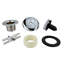 Drain bouchon de baignoire avec trop-plein-49804213